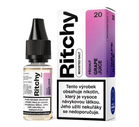 Liquid Ritchy SALT Grape Juice 10ml - 10mg