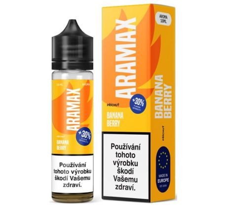 Příchuť Aramax S&V Banana Berry 10ml