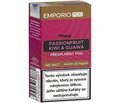 EMPORIO POD cartridge Kiwi, Passionfruit & Guawa 20mg 1Pack