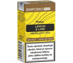 EMPORIO POD cartridge Lemon & Lime 20mg 1Pack
