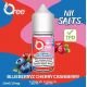Liquid Oree SALT Blueberry cherry cranberry - Borůvka třešeň brusinka 10ml - 10mg
