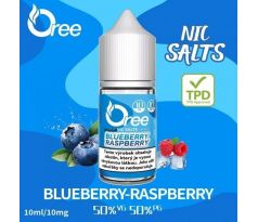 Liquid Oree SALT Blueberry Raspberry - Borůvka a Malina 10ml - 10mg