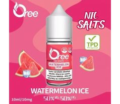 Liquid Oree SALT Watermelon Ice - Ledový meloun 10ml - 10mg