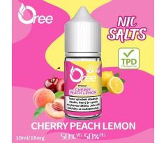 Liquid Oree SALT Cherry Peach Lemon - Třešně Broskev Citron 10ml - 18mg