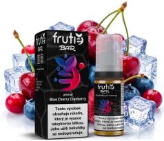 Liquid Frutie BAR Juice - Modrá třešeň a brusinka (Blue Cherry Cranberry) 10ml - 20mg