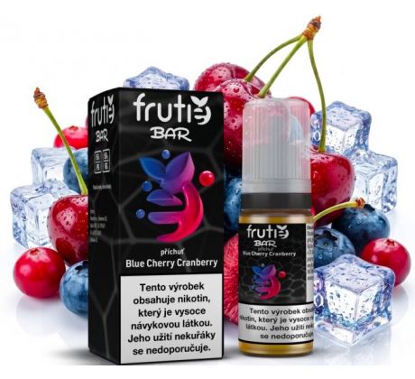 Liquid Frutie BAR Juice - Modrá třešeň a brusinka (Blue Cherry Cranberry) 10ml - 20mg