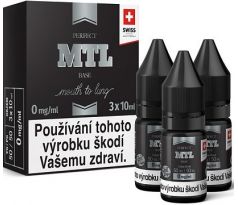 Beznikotinová báze JustVape MTL (50VG/50PG) 3x10ml - 0mg