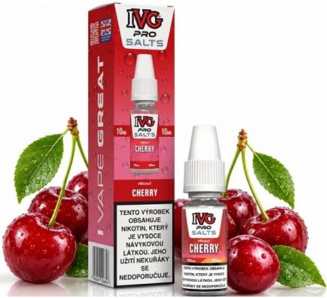 Liquid IVG Pro Salts Cherry 10ml-10mg