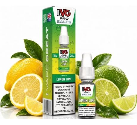 Liquid IVG Pro Salts Lemon Lime 10ml-20mg