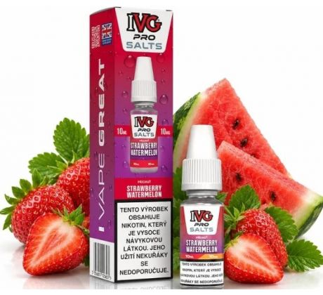 Liquid IVG Pro Salts Strawberry Watermelon 10ml-10mg