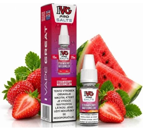 Liquid IVG Pro Salts Strawberry Watermelon 10ml-20mg