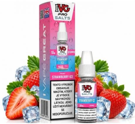 Liquid IVG Pro Salts Strawberry Ice 10ml-20mg